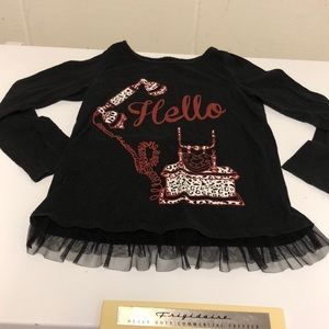 Girls long sleeve shirt size 6